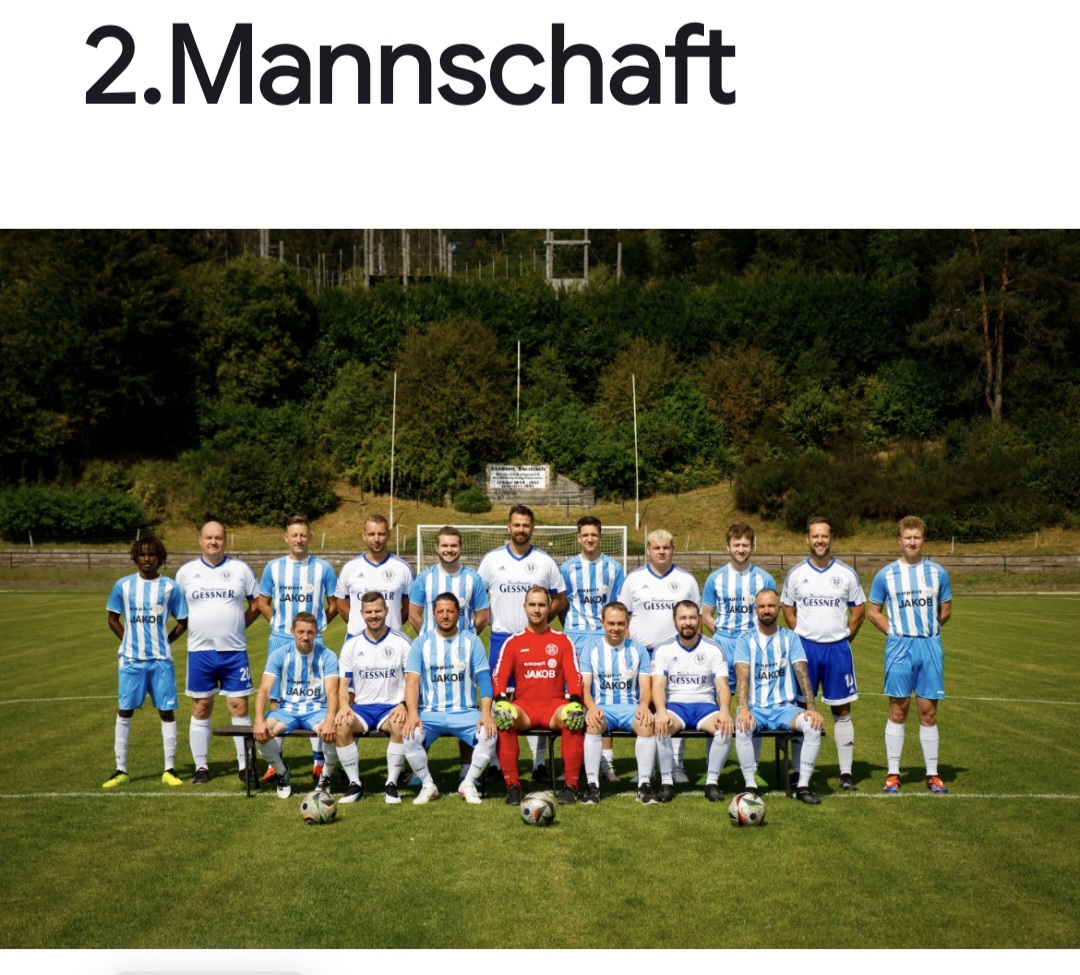 2. Männermannschaft SV08 Steinach 2019 2020 2 maenner sv 08 steinach