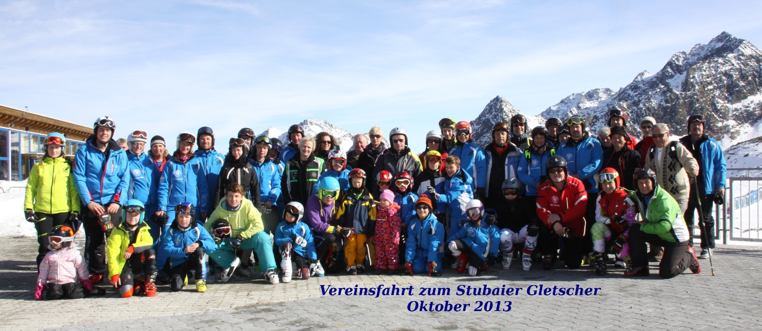 2013 vereinsfahrt stubaier gletscher
